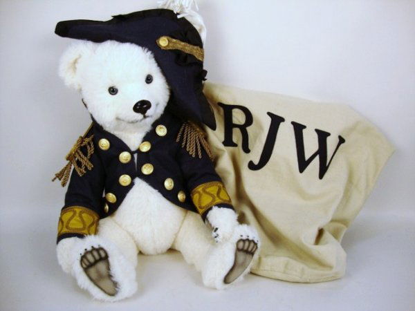 R.John Wright Bear Admiral: R. John Wright 21 " Bear Admiral - 98/250, all Original in RJW duffle bag
