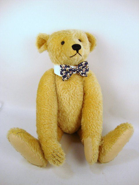 Contemporary Gregory Bear: Large 25 " Gregory Bear Bow Tie, feet & Arms similar to Steiff
