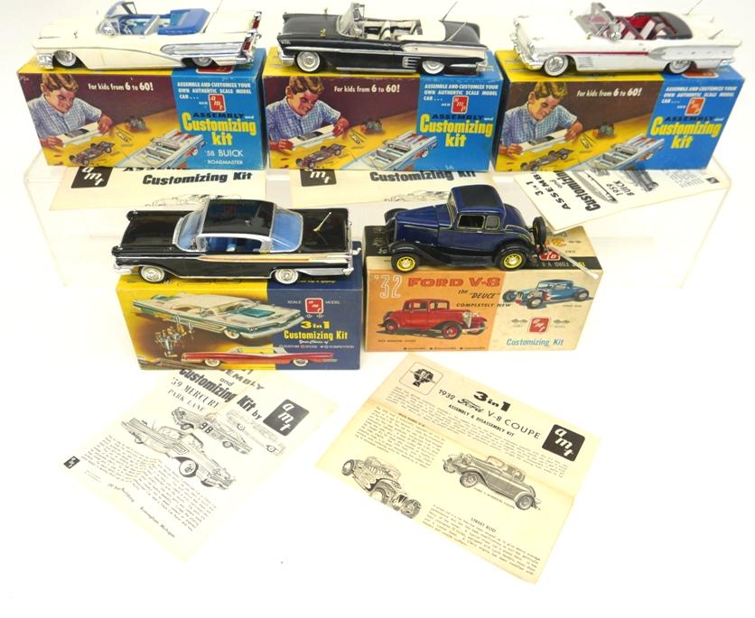 Five Assembled Models (1 of 2)