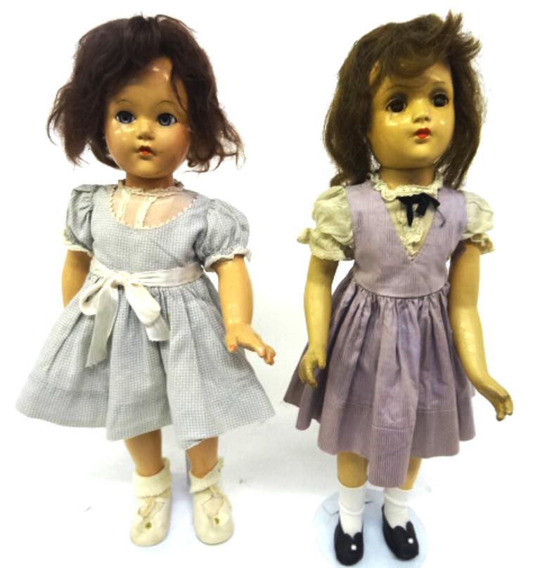 Two Composition Dolls One Effanbee (1 of 4)