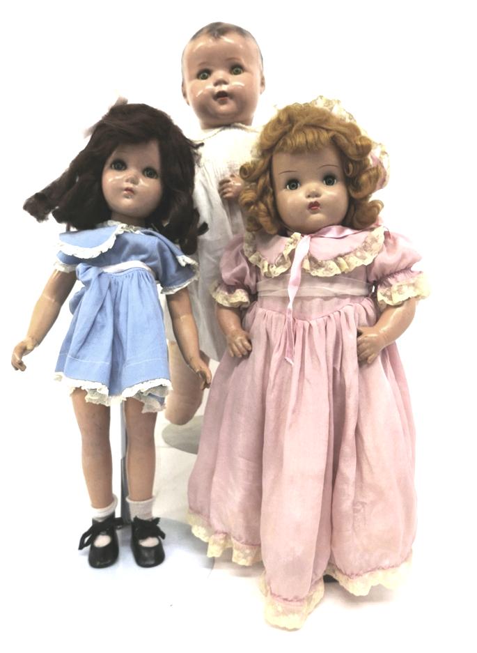 Three Composition Dolls (1 of 5)
