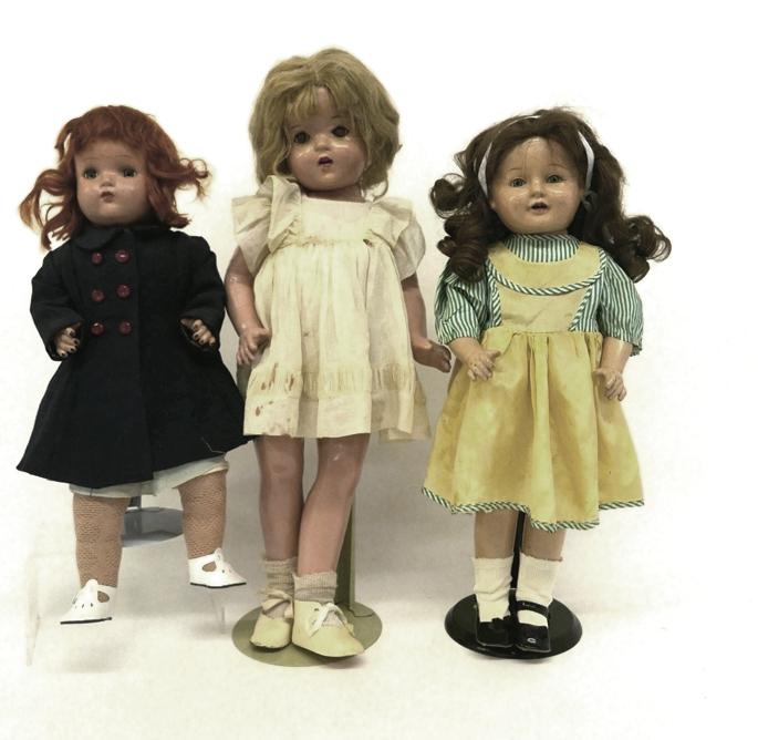 Three Composition Dolls (1 of 5)