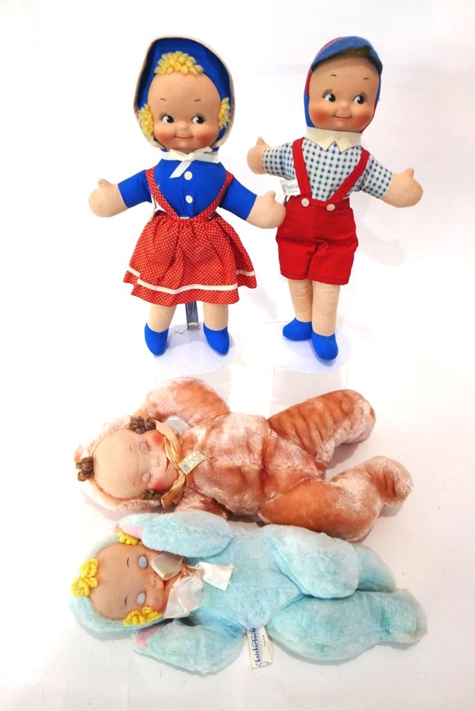 Four Knickerbockers Cloth Dolls (1 of 6)