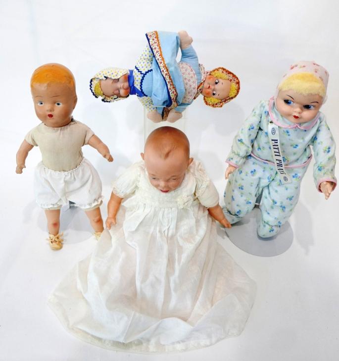 Four Dolls, Rubber & Cloth (1 of 6)