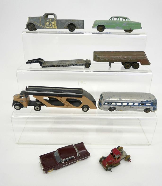 Vintage Die Cast Trucks and Cars (1 of 4)