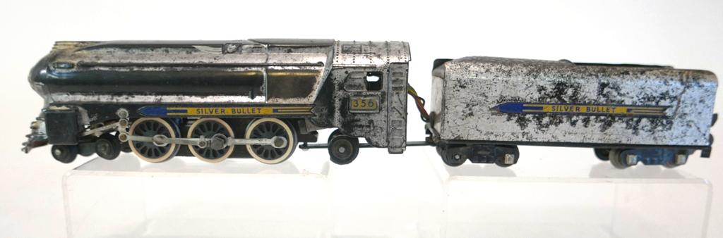 American Flyer 356 Silver Bullet Locomotive (1 of 2)