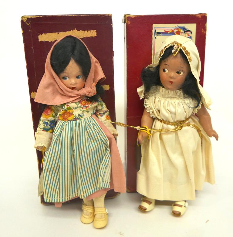 Early Madame Alexander Dolls in original box (1 of 4)