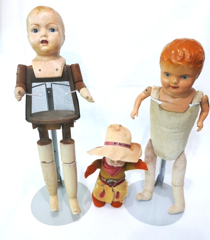 Three Composition Dolls (1 of 5)