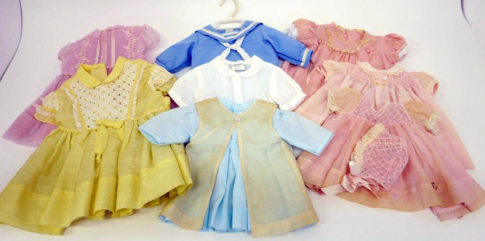 Doll Dresses lot of eight (1 of 1)