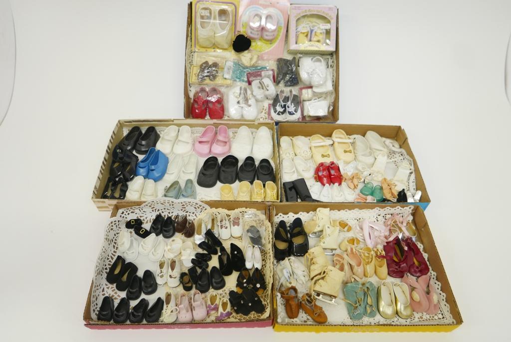 Four Boxes of Doll Shoes (1 of 1)