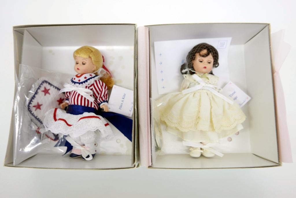 Two Madame Alexander Dolls in original box (1 of 1)