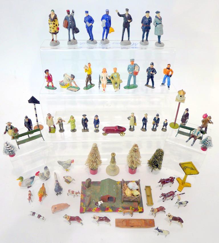 Collection of Cast Iron Figures and Animals (1 of 3)