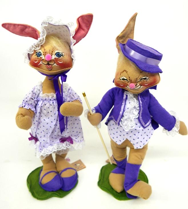 Two Anna Lee Easter Bunnies (1 of 2)