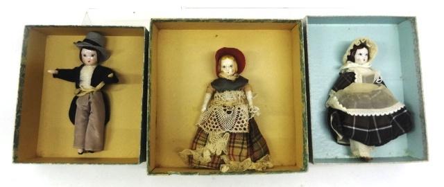 Three Ruth Gibbs Dollls in ob (1 of 1)