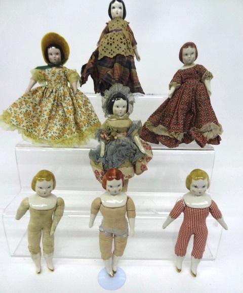 Seven Ruth Gibbs Dolls (1 of 2)