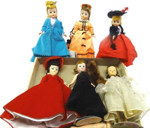 Six Madame Alexander Cissettes (1 of 7)