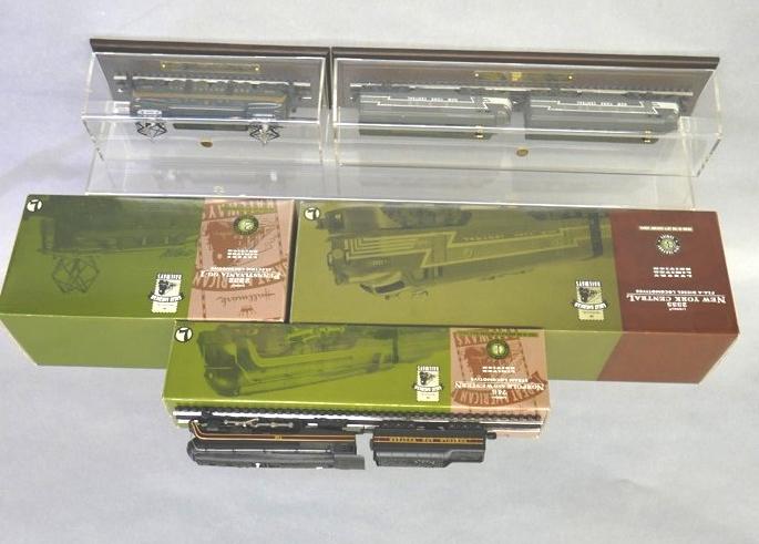 Hallmark Great American Railways Lionel Trains: Lionel Hallmark Great American Railways Train .. 2332 Pennsylvania 66 - 1 Electric Locomotive.. 246 Norfolk Western Steam Locomotive..2333 New York Central Diesel Locotomive