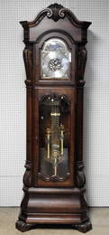 Large Howard Miller Chiming Tall Case Clock