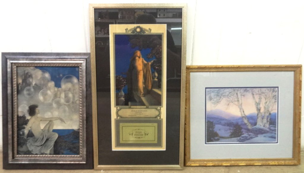 Maxfield Parrish Advertising Print: Maxfield Parrish Advertising Print Air Castles, Maxfield Parrish Style All Prints are Beautiful Framed