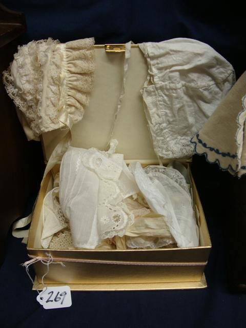 Box Victorian Bonnets: Box Victorian Bonnets, approximately 10
