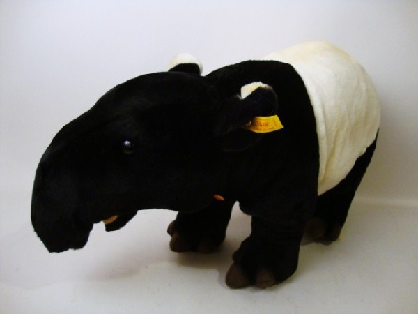 Steiff Anteater: Steiff Anteater Tap Tapir Button and Yellow Tag # 068904 11 x 20"
