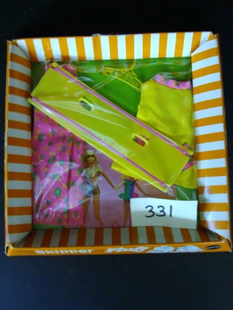 Skipper 3467 Teeter Time NRFB: Skipper 3467 Teeter Time NRFB, Clothes original package, vintage Skipper outfit Teeter Time #3467