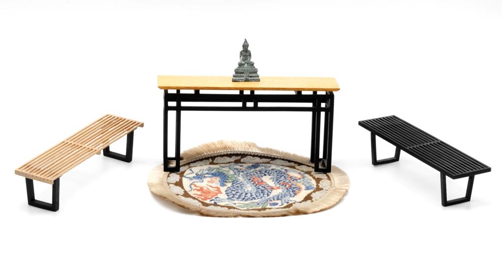 Peter Tucker Asian Furniture Dollhouse Miniatures & (1 of 3)