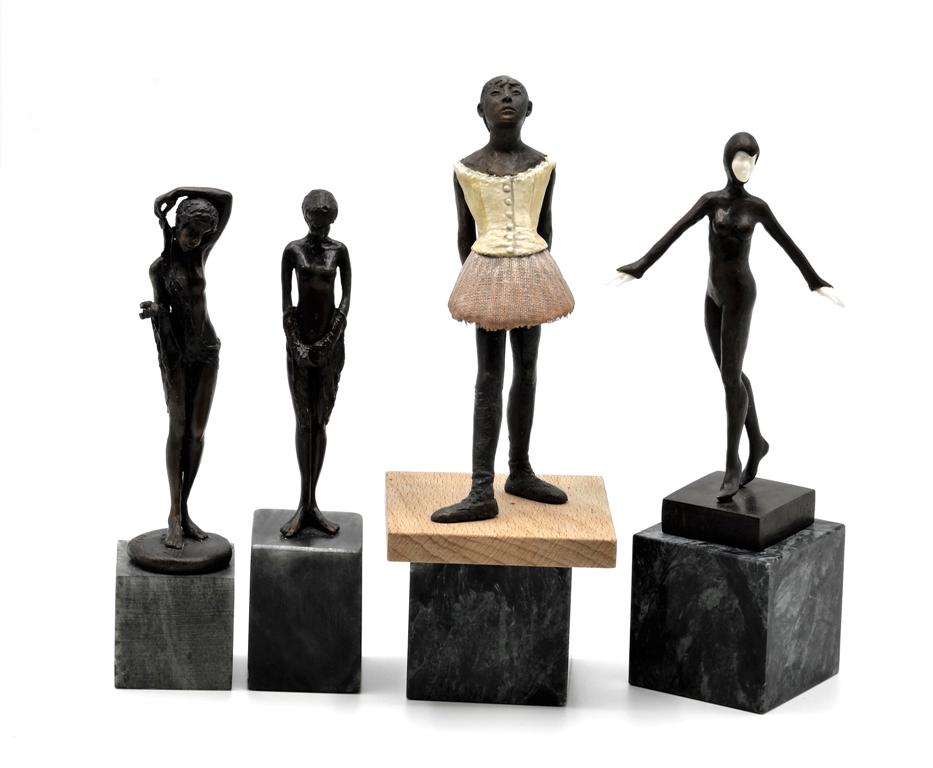 Carter & Wright Bronze Statues Dollhouse Miniatures (1 of 1)