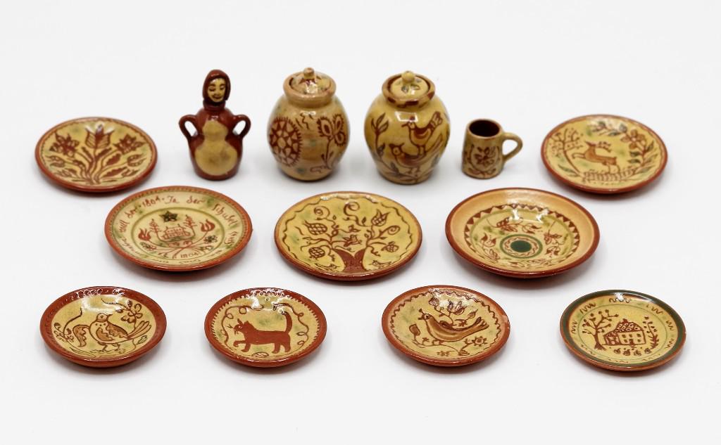 Jane Graber Redware Dollhouse Accessories (1 of 1)