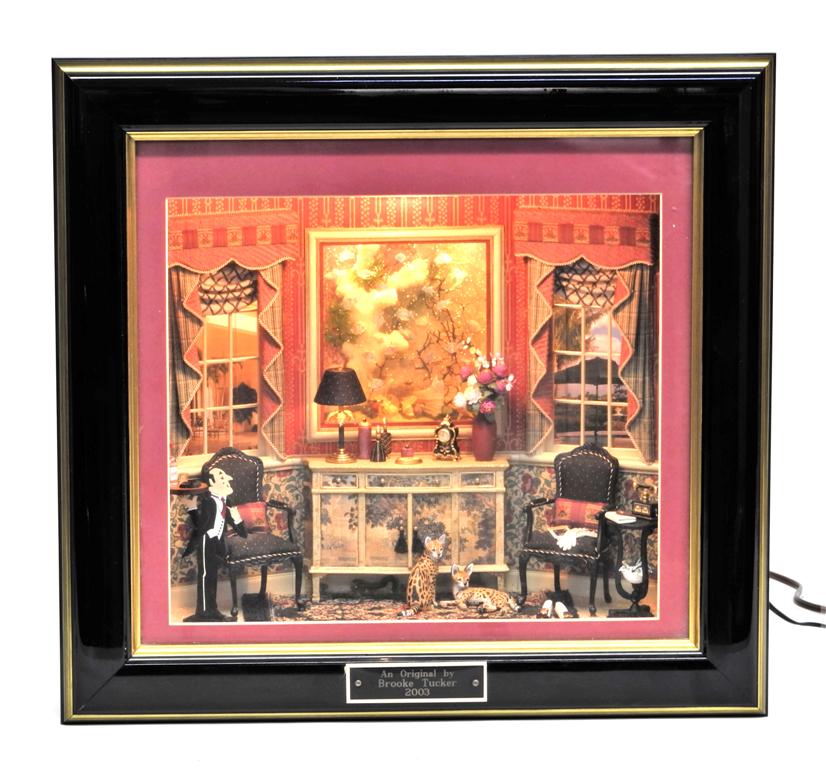 Small Brooke Tucker Formal Room Dollhouse (1 of 4)