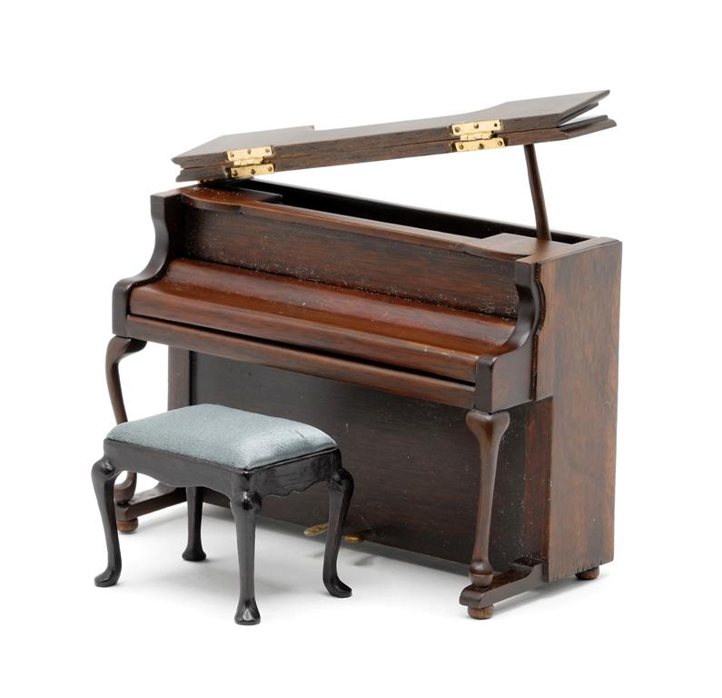 Kemble Piano & Bench Dollhouse Miniatures (1 of 3)