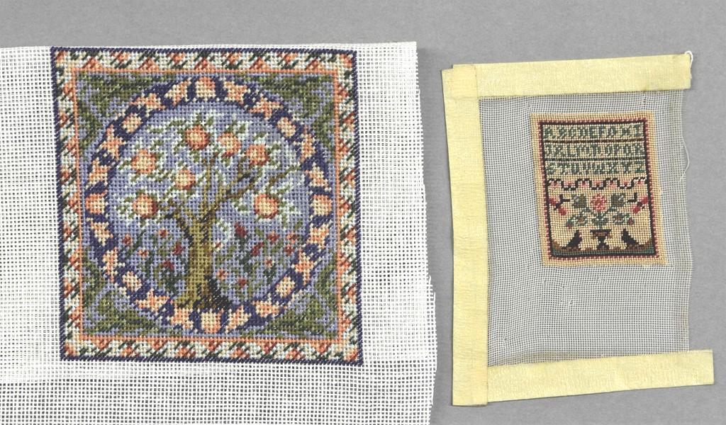 Dollhouse Sampler & Needlepoint Tapestry Miniatures (1 of 2)