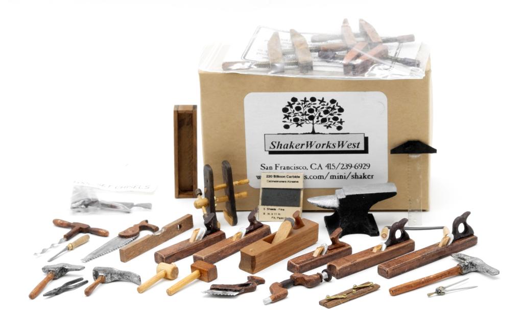 Dollhouse Miniature Wood Working Tools Miniatures (1 of 1)