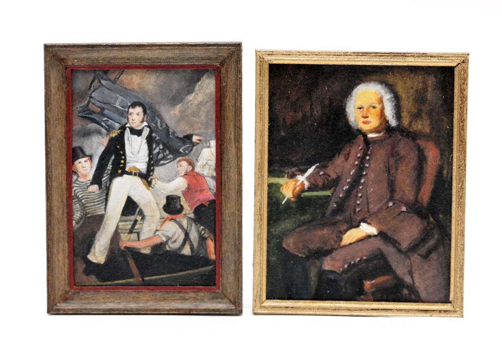 Kummerow & Barrett Portrait Dollhouse Miniatures (1 of 2)