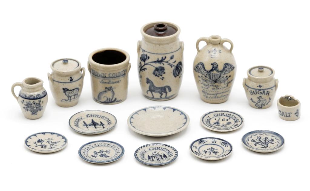 Jane Graber Stoneware Dollhouse Miniatures (1 of 1)