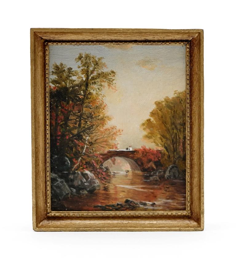 Marjorie Adams Landscape Oil Painting Miniature (1 of 2)