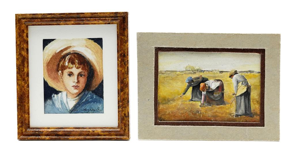 Kummerow & Walton Dollhouse Miniature Paintings (1 of 2)