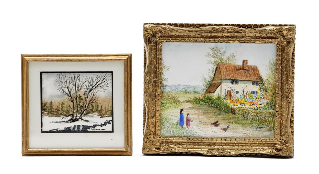 Williams & Beckwith Watercolor Dollhouse Paintings (1 of 2)