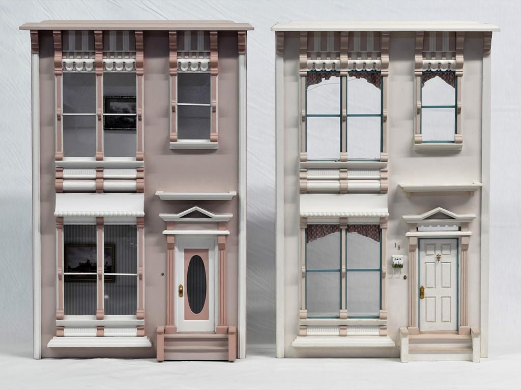 Dollhouse Shadow Box & Facade Wall Hangers (1 of 2)