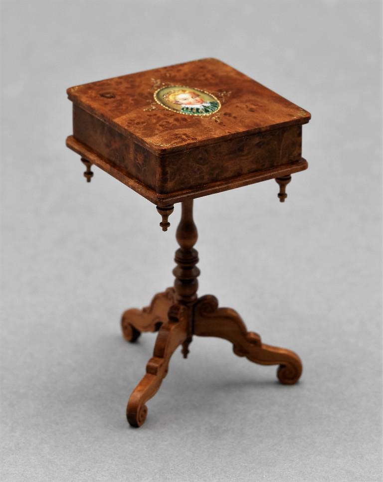 Museum Quality Sewing Stand Dollhouse Miniature (1 of 4)