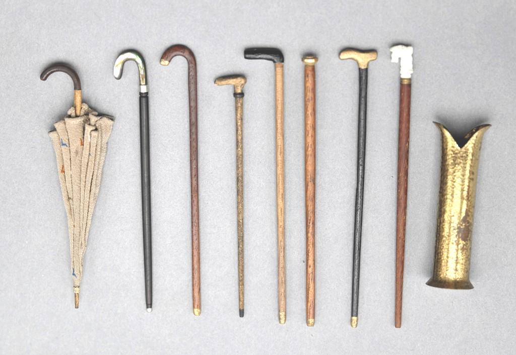 Canes & Stand Dollhouse Miniatures (1 of 2)