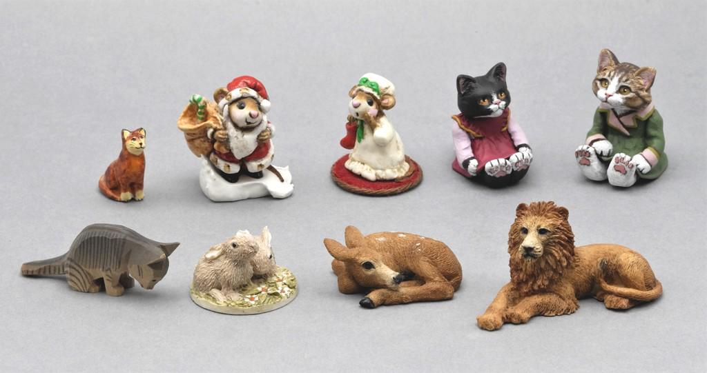 Assorted Animals Dollhouse Miniatures (1 of 1)