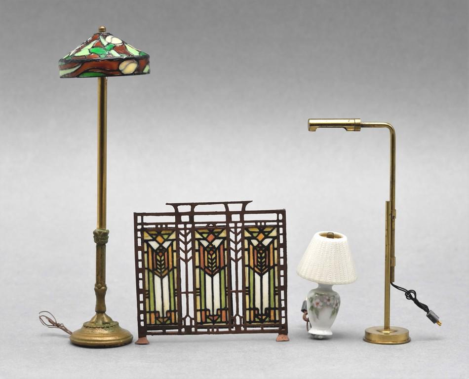 Kummerow & Wyatt Dollhouse Lighting Miniatures (1 of 2)