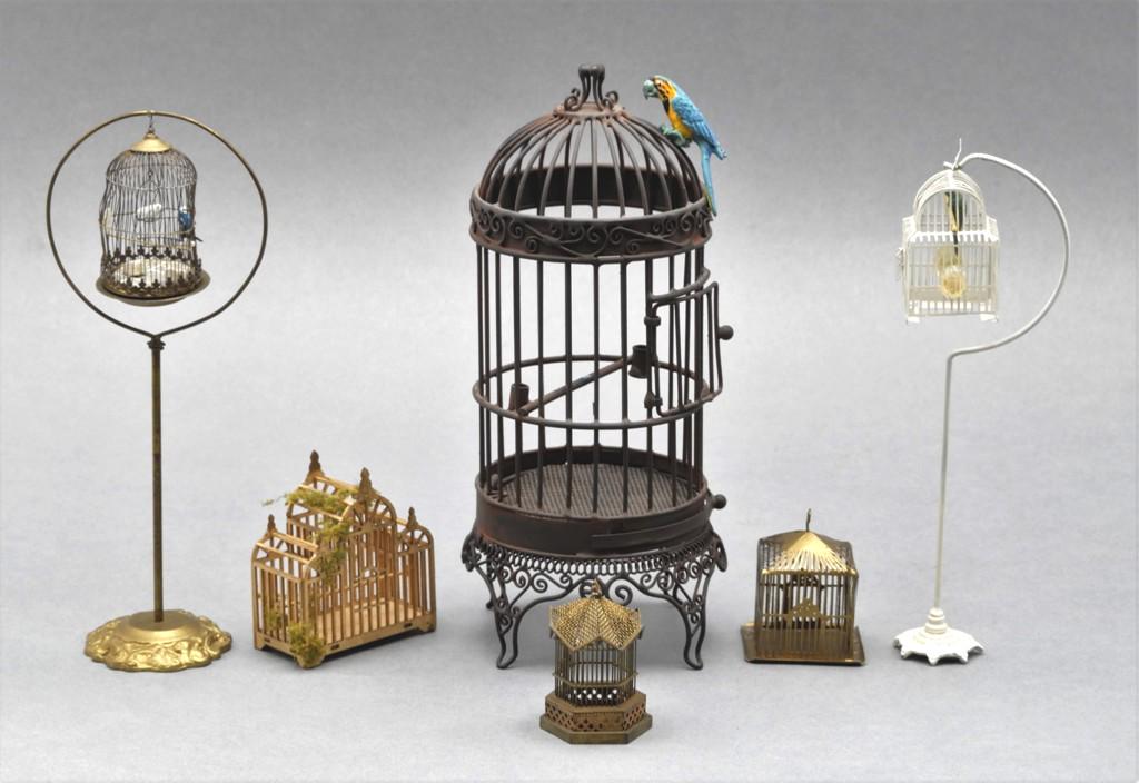 Krucker, Allen & Others Bird Cages Dollhouse Miniatures (1 of 2)