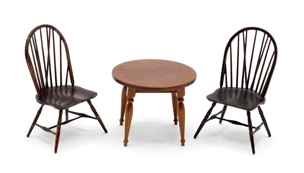 Stout Windsor Chairs Dollhouse Miniatures (1 of 2)