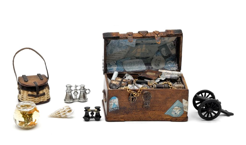 Bolton Treasure Chest & Nautical Dollhouse Miniatures (1 of 2)