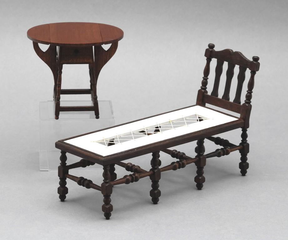 Mangan & Dick Furniture Dollhouse Miniatures (1 of 2)