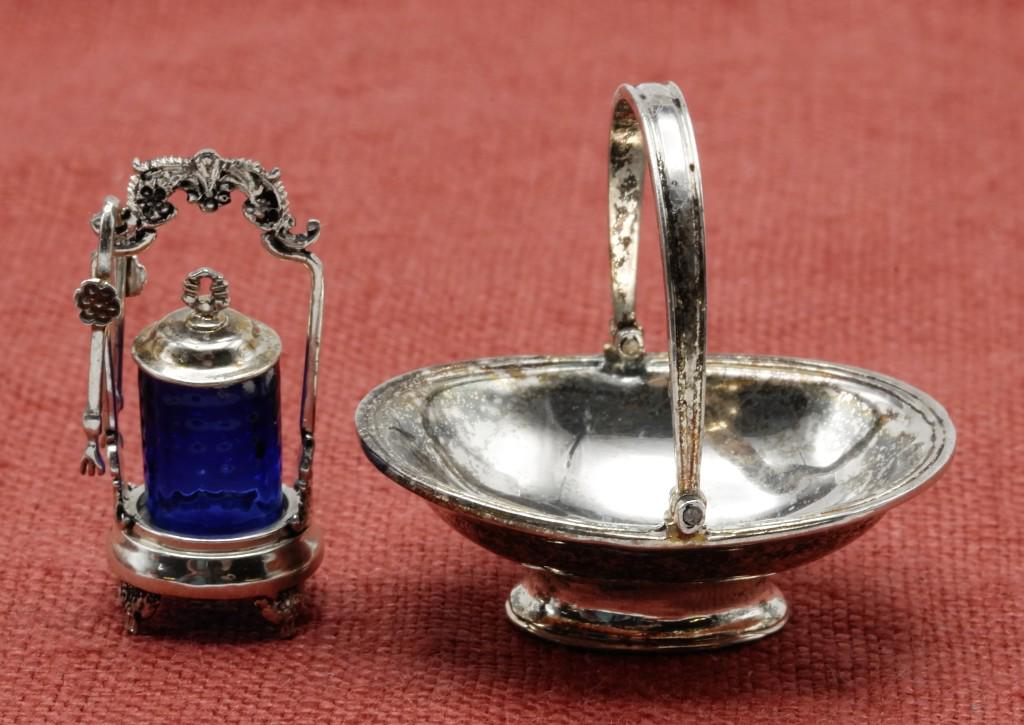 Acquisto Sterling Pickle Caster & Basket Dollhouse (1 of 2)