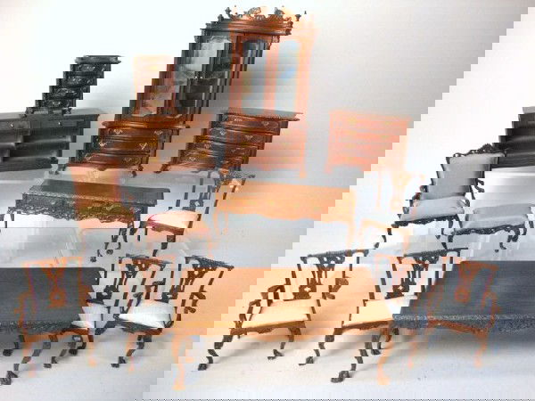 Bespaq Dining Room Furniture Group: An assortment of Bespaq chairs, tables, armoires, etc.