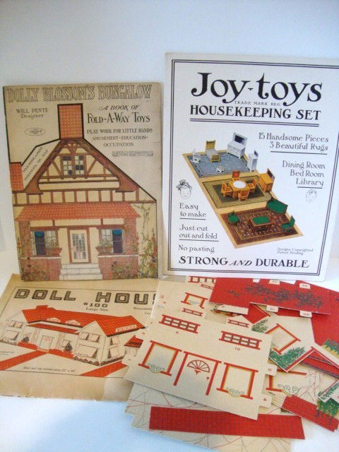 paper dollhouse furniture